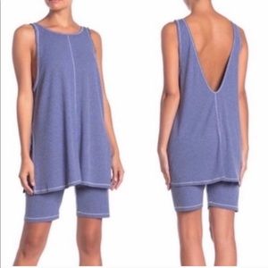 Free People Take Two Bike Short Set Small